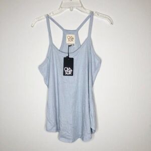 CHASER Racerback Shirttail Tank Top 